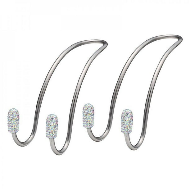 2 Pack Seat Back Organizers Bling Diamond Universal Car Headrest Bag Hangers// 2 Pack Seat Back Organizers Bling Diamond Universal Car Headrest Bag Hangers//